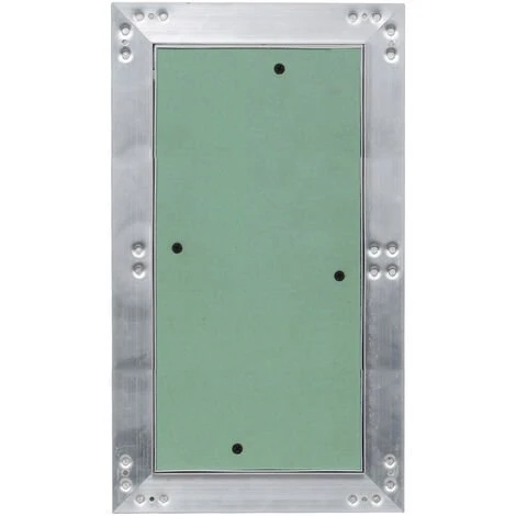 WILTEC Trappe Visite Cadres Aluminium 40x60cm 12,5mm Plaque En Plâtre Panneau D’accès Alu Maintenance – Image 2
