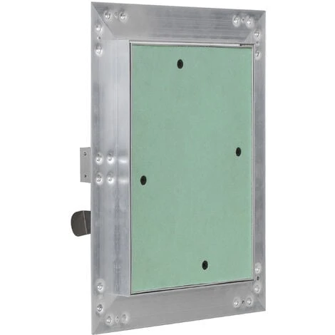 WILTEC Trappe Visite Cadres Aluminium 40x60cm 12,5mm Plaque En Plâtre Panneau D’accès Alu Maintenance – Image 3