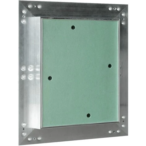 WILTEC Trappe Visite Cadres Aluminium 30x30cm 12,5mm Plaque En Plâtre Panneau D’accès Alu Maintenance – Image 3