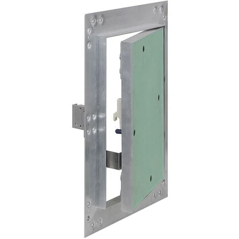 WILTEC Trappe Visite Cadres Aluminium 30x60cm 12,5mm Plaque En Plâtre Panneau D’accès Alu Maintenance