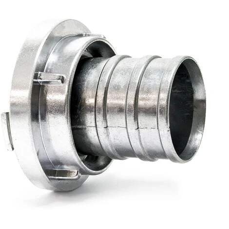 WILTEC Accouplement Storz B/75mm Avec Long Manchon Rotatif, Raccord Pompier Alu