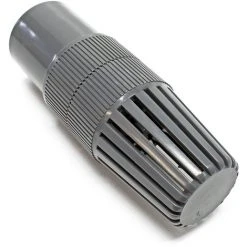 WILTEC Clapet Pied DN50 60,3mm 2" Filetage Femelle Soupape Retenue Crépine Plastique Aspiration Valve