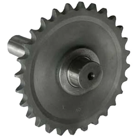 WILTEC Pièce Détachée Arbre D'entraînement 22mm (28T) Pour Embrayage à Bain D'huile 6,5-13 CV