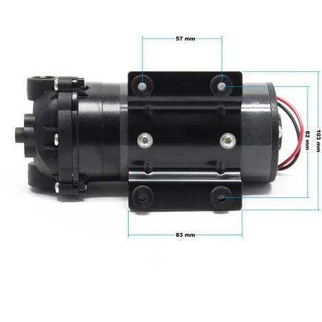 WILTEC Naturwater Pompe Booster 50 GPD Pompe De Surpression Station Osmose Inverse – Image 3