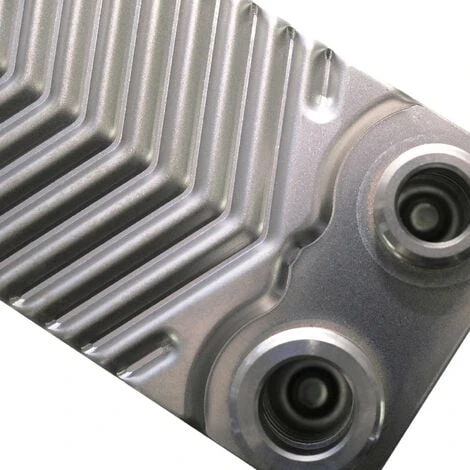 WILTEC Hrale Échangeur De Chaleur Thermique Inox 40 Plaques Max. 230 KW Eau Solaire – Image 3