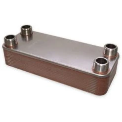 WILTEC Hrale Échangeur De Chaleur Thermique Inox 20 Plaques Max. 115 KW Eau Solaire