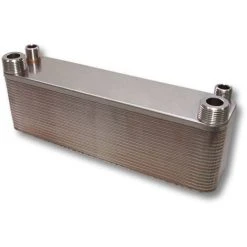 WILTEC Hrale Échangeur De Chaleur Thermique Inox 50 Plaques Max. 210 KW Eau Solaire