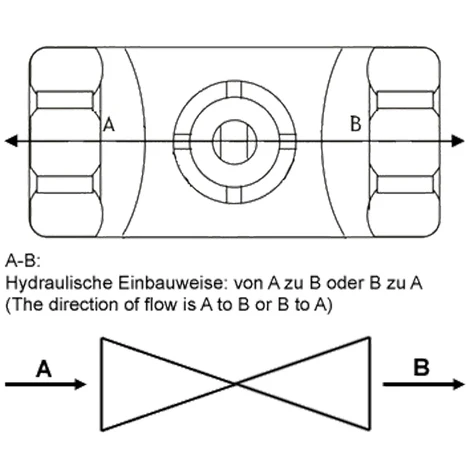 WILTEC Vanne 2 Voies Motorisée Motovanne Électrovanne De Zone Deux à Bille Chauffage DN20 26.9mm (3/4") – Image 3