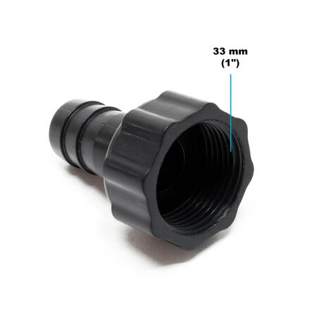 WILTEC Embout Cranté 3/4" 20mm Avec L'écrou-raccord 33mm – Image 2