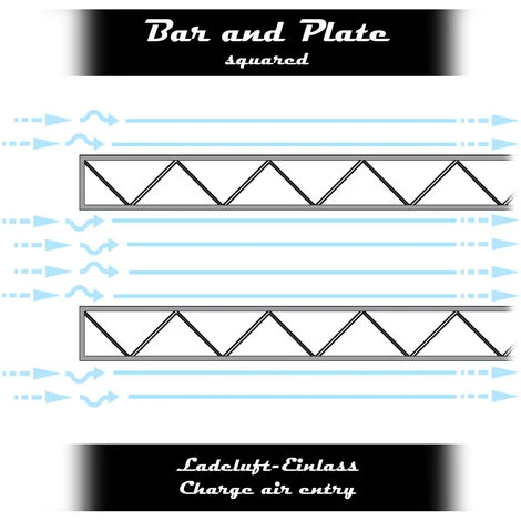 WILTEC Refroidisseur D'air De Suralimentation Aluminium INTERCOOLER No.004 Turbocompresseur – Image 5