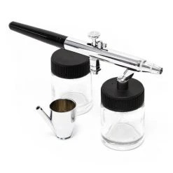 WILTEC Aérographe Professionnel Modèle 128 Régulation Double