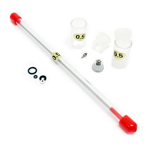 WILTEC Buse 0,5 Mm, Aiguille Et Joint Torique Pour Aérographes