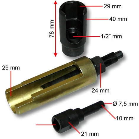 WILTEC Extracteur Injecteur CDI Diesel Télescopique Démontage Injecteur Pour Mercedes – Image 2