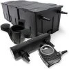 WILTEC Kit De Filtration Bassin Bio 90000l Stérilisateur UVC 18W 80W Pompe éco Ecumeur