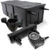 WILTEC Kit De Filtration Bassin Bio 90000l Stérilisateur UVC 24W 80W Pompe éco Ecumeur