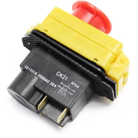 WILTEC Pièce Détachée - Interrupteur - Mise En Marche/Arrêt Arrêt D'urgence Diesel Bio Pompe à Fuel – Image 3