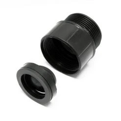 WILTEC Clapet Anti-retour Filetage Femelle/mâle Pour Pompe à Eaux Sales