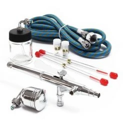 WILTEC Aérographe Professionnel Modèle 134K Régulation Double