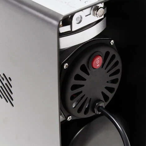 WILTEC Compresseur Aérographe AF196AW Bicylindre Avec Réservoir – Image 4