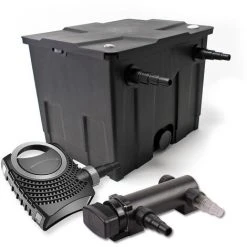 WILTEC SunSun Kit De Filtration De Bassin 12000l 18W UVC 3. Stérilisateur Et NEO7000 50W Pompe
