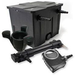 WILTEC SunSun Kit De Filtration De Bassin 12000l 36W UVC 6. Stérilisateur NEO8000 70W Pompe Skimmer