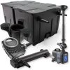 WILTEC SunSun Kit De Filtration De Bassin 60000l 24W UVC Stérilisateur NEO8000 70W Fontaine Skimmer