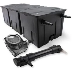 WILTEC SunSun Kit De Filtration De Bassin 90000l 36W UVC 6. Stérilisateur NEO8000 Pompe 70W