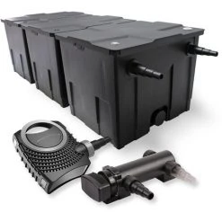 WILTEC SunSun Kit De Filtration De Bassin 90000l 18W UVC 3. Stérilisateur NEO8000 Pompe 70W