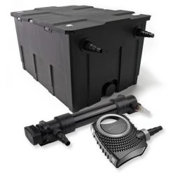 WILTEC SunSun Kit De Filtration De Bassin 60000l 36W UVC 6. Stérilisateur NEO10000 80W Pompe