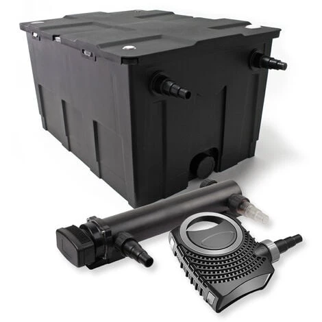 WILTEC SunSun Kit De Filtration De Bassin 60000l 36W UVC 3. Stérilisateur NEO8000 70W Pompe