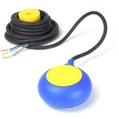 WILTEC 10m 250V 16A Flotteur Interrupteur Pour Pompe Immergée Rond