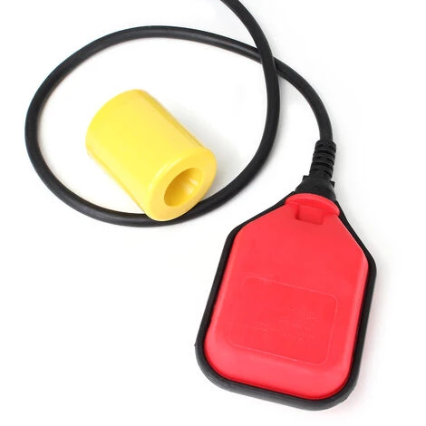 WILTEC 2m 250V 16A Flotteur Interrupteur Pour Pompe Immergée Rouge – Image 2