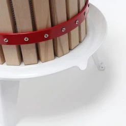 WILTEC 18L Torchon Pour Pressoir Presse à Fruits Vin Fruit Chêne Cidre De Pommes