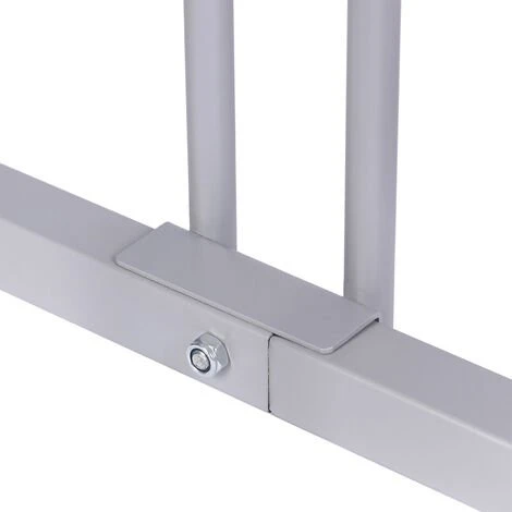 WILTEC Râtelier Au Sol Pour 5 Vélos 1305x320x265mm Acier Revêtu Par Poudre Gris Bicyclette – Image 4