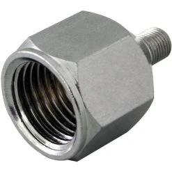 WILTEC Adaptateur Aérographe Réducteur M5x0,5 Mâle 12,91mm (1/4") Filetage Femelle Tuyau à Air Accessoires