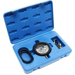 WILTEC Testeur à Vide Contrôle Pompe à Dépression Essence Carburant Automobile Véhicule Garage Manomètre