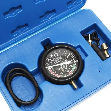 WILTEC Testeur à Vide Contrôle Pompe à Dépression Essence Carburant Automobile Véhicule Garage Manomètre – Image 4