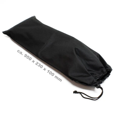 WILTEC Lit De Camp Pour Chien Outdoor Lit Surélevé Chat XL 122x93x20cm Marron Tissu Oxford Jusqu’à 30kg – Image 5