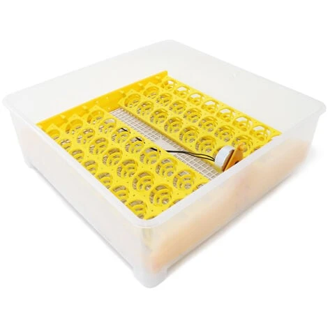 WILTEC Couveuse Automatique 48 Oeufs Appareil à Couver Incubateur 4 Fenêtres De Surveillance – Image 5